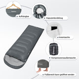 1 x RAW Customer Returns KingCamp Ultralight Single Large Mummy Sleeping Bag for Adults Camping Mountain Portable Summer Compression Bag 220 x 75cm - RRP €36.95