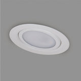 1 x Brand New HCFEI LED Slim Furniture Recessed Spotlight, 3W 230V, Flat Recessed Furniture Light, Furniture Recessed Spotlight, Recessed Spotlight, Ultra Flat Mini 6 Neutral White White  - RRP €27.56