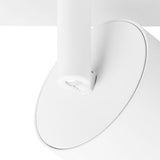 1 x RAW Customer Returns KYOTECH ceiling spotlight LED white ceiling light 1 flame 350 swivel GU10 ceiling lamp with 5W 400LM GU10 spots, modern ceiling spot hallway lamp for kitchen living room bedroom - RRP €23.99