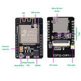 1 x RAW Customer Returns iHaospace 2 x ESP32 Cam USB adapter, ESP32-CAM-MB camera module 4MB Flash 8MB PSRAM WLAN Bluetooth USB TTL downloader with OV2640 2MP ESP32 development board compatible with Arduino - RRP €18.14