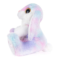 1 x RAW Customer Returns My OLi Cuddly Toy Rabbit 20 cm Plush Rabbit Stuffed Toy Cuddly Toys Floppy Ears Sitting Cuddly Bunny Plush Toys for Girls Children Boys Rainbow - RRP €16.24