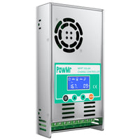 1 x RAW Customer Returns PowMr MPPT 60A Solar Charge Controller 48V 36V 24V 12V Auto Max.PV Voltage 160V DC Input Solar Regulator for Vented Sealed Gel NiCd Lithium Battery with Backlit LCD - RRP €110.9