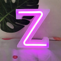 1 x Brand New QiaoFei Lighted Marquee Letters Neon Letters Pink Wall Decoration Table Decoration for Home Bar Christmas Birthday Party Valentine s Day Words Pink Letters Z  - RRP €20.4