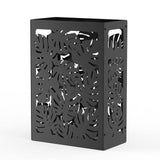 1 x RAW Customer Returns Mango Steam Umbrella Stand, Raining Cats, Black - RRP €24.98