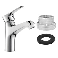 1 x Brand New Faucet adapter M22 to M24 M18 - faucet aerator connection thread adapter, for sink kitchen aerator water filter with rubber seal external M22-external M18  - RRP €24.0