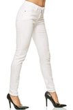 1 x RAW Customer Returns Elara Women s Pants Jeans Stretch Chunkyrayan White G09-1 White 52 6XL  - RRP €31.99