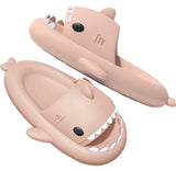 1 x RAW Customer Returns Coswind Cute Shark Slippers Women Men Sea Pool Slippers Summer Sandals Elegant Soft Non-slip Indoor and Outdoor Shoes Pink 40-41 - RRP €19.28