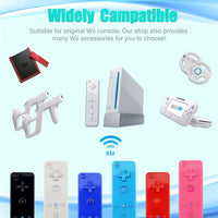 1 x RAW Customer Returns TechKen Remote Controller Linker for Wii with Motion Plus, Remote Plus Controller for Wii Remote Control Motion Plus Joystick for Wii Remote Game Control with Silicone Case Hand Strap for Wii - RRP €36.98