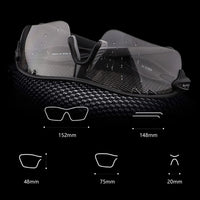 1 x RAW Customer Returns BangLong Cycling Glasses Photochromic Sunglasses Men Women UV400 Protection Sports Glasses for Fast Cycling Running Baseball MTB Outdoor Sports Bicycle - RRP €27.99