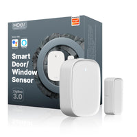 3 x RAW Customer Returns MOES Smart Door and Window Sensor, MOES Tuya ZigBee Hub required, Wireless detector for alarm system, MOES Smart Life Tuya app remote control, Compatible with Tuya devices, Alexa, and Google Assistant - RRP €51.42