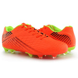 1 x Brand New Hawkwell Football Men s High Top Spike Cleats Training Shoes Football Shoes Orange, EU 42 - RRP €31.16