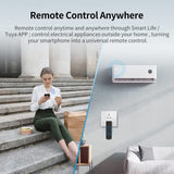 1 x RAW Customer Returns eMylo Universal Remote Control TV Hub, Tuya USB WiFi IR RF Smart Home Remote Control Universal All-in-One Hub, for Smart Home TV, STB, Air Conditioner, Curtain Motor Compatible with Alexa - RRP €31.7