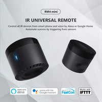 1 x RAW Customer Returns Broadlink - RM4 Mini - Universal Infrared Audio and Video Remote Control, Wi-Fi Remote Hub for Smart Homes, Compatible with Alexa - RRP €32.44