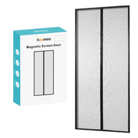 1 x RAW Customer Returns HOOMEE LightView fly screen door for balcony doors 100x210, magnetic curtain for reliable insect protection, high-quality LV fabric, with smaller magnets for a perfect closure, cannot be shortened - RRP €18.99