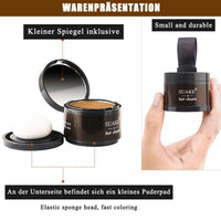 63 x Brand New Hairline powder,hair shadow powder,root powder root touch up powder,thinning hair for women and men,root cover dark brown,windproof,sweatproof,root concealer for grays - RRP €537.39