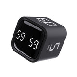 1 x RAW Customer Returns Digital Cube Timer, Kitchen Timer Gravity Sensor Flip Timer with Positive Timing and Countdown, Rechargeable Cube Time Timer for Kids, Sports, Cooking, Work, Study, Time Management Tool - RRP €23.7