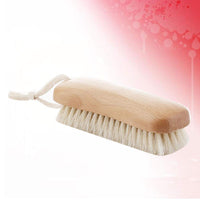 1 x RAW Customer Returns HEALLILY Clothes Shoes Washing Brush for Threading Soft Bristles Made of Nylon Cleaning Brush with Wooden Handle for Cuddly Toys and Coats - RRP €20.4