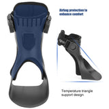 1 x RAW Customer Returns Orthoses, foot brace, foot support for walking, foot orthopedic support for men and women, drop foot brace for Achilles tendon, foot inversion corrector M-left foot  - RRP €42.26