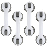 1 x RAW Customer Returns GOYADA Grab Bar with Suction Cup, Shower Handle with Suction Cup, Handle for Bathtub Shower Suction Cup for Bathroom Toilet Bathtub, 4 Pack - RRP €28.48