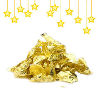 9 x Brand New Comioke Leaf Gold Leaf Imitation for Art Project Craft Decoration, Craft Gold, 3 Bottles Imitation Gold Metallic, Gold Foil Paper, Metallic Gold Leaf, Gold Leaf, Gold Foil Paper Decoration - RRP €270.0