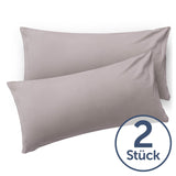 36 x Brand New Blumtal pillowcase 50x80cm - set of 2 pillowcases, Moonlight Grey, pillowcase made of soft microfiber - washable pillowcase, Oeko-TEX certified - for pillows 50x80cm - RRP €399.24