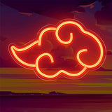 1 x RAW Customer Returns HOTUT LED cloud neon sign, cloud neon light, flash decorative light, acrylic cloud neon light, adjustable brightness, cloud neon sign for bedroom, children s room, living room, party red - RRP €19.15