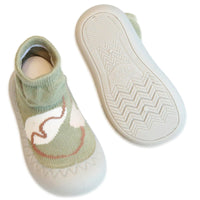 1 x RAW Customer Returns Exemaba Non-slip Baby Shoes for Boys and Girls, Green, 18-24 Months - RRP €58.8