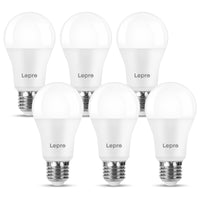 1 x RAW Customer Returns Lepro E27 LED light bulb, 13.5 W 1521 lumen super bright LED lamp E27, replaces 100 W halogen lamp A60 bulb E27, 6500 Kelvin cool white LED bulb, set of 6, 200 energy saving lamp - RRP €18.85