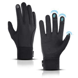 1 x RAW Customer Returns LERWAY Winter Warm Gloves, Touchscreen Winter Gloves Men Women Cycling Gloves Sports Windproof Gloves MTB Gloves Black for Cycling, Running, Driving, Jogging, Skiing XL  - RRP €17.99