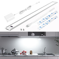 29 x Brand New wobsion LED Kitchen Light with Touchless Sensor, LED Closet Light 42cm Cool White 6000K, LED Strip for Kitchen Lighting, Cabinet, Shelf, Wordrobe - RRP €579.71