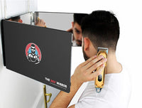 1 x RAW Customer Returns LIPFISBARBERSHOP.COM 360 Degree Mirror - Adjustable Telescopic Hooks - Self Hair Cutting Mirror for Men - 3X Hair Cutting Mirror - Self Cutting Mirror - Self Hair Cutting Mirror - RRP €39.99