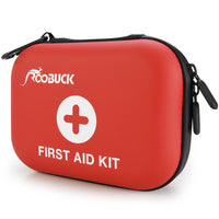 1 x RAW Customer Returns First Aid Kit, First Aid Kit, First Aid Bag for Family, Indoor, Outdoor First Aid, Portable, Waterproof and Dustproof Red  - RRP €21.99