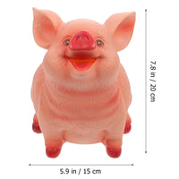 1 x RAW Customer Returns Coin Bank Resin Money Box Cartoon Piggy Bank Coin Money Saving Bank Desktop Decor Birthday Gift Size L - RRP €22.67