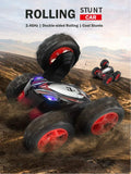 1 x RAW Customer Returns Pup Go 360 Spins Flips RC Stunt Car - Double-Sided 4WD High Speed 2.4GHz Remote Control Racing Car Toy for Kids, 360-Degree Rolling Rotation with LED Lights, Gift for Boys Ages 3 and Up - RRP €24.99