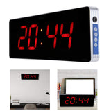 1 x Brand New Nikou LED Calendar Clock Digital Wall Temperature Clocks Elegant Decorative Clock 110-240V B  - RRP €39.19