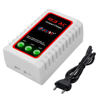 1 x RAW Customer Returns Haisito B3 Lipo Charger for 2S 3S Battery 7.4V, 11.1V , Compact Airsoft Fast Charger 100-240V for RC Quadcopter RC Drone Car Boat White - RRP €16.99