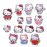 1 x RAW Customer Returns Kitten Applique Patches, Iron-On Patch for T-Shirt Jeans Clothes Bags - RRP €10.99