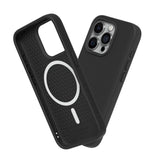 1 x RAW Customer Returns RhinoShield Case compatible with iPhone 15 Pro Max SolidSuit - MagSafe compatible - Shock-absorbing slim protective case with premium finish - 3.5 meter drop protection - Black - RRP €45.05