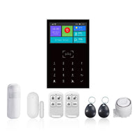 1 x RAW Customer Returns Splenssy All Touch USB Screen Wireless WIFI GSM RFID Card Burglar Alarm System Smart Home Security DIY Alarm APP Smart Life - RRP €57.99