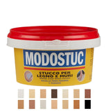 2 x RAW Customer Returns Original MODOSTUC wood putty white - 1 kg ready-to-use filling compound for wood and walls, wood filler, perfect adhesive strength and quick-drying, ideal for repairing wood damage - RRP €24.2