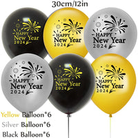 18 x Brand New WIDEBG New Year s Eve Decoration 2024 New Year Balloons New Year s Eve Decoration Happy New Year Banner Cake Decoration Champagne Bottle Foil Balloons Star New Year s Decoration 2024 Party 39 Pieces  - RRP €386.28