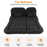 1 x RAW Customer Returns EAQ Car Mattress, Inflatable Mattress, Thickened Flocked Double-Sided Travel Mattress, Inflatable Car Mattress with Electric Air Pump and 2 Pillows, Home Car Bed - RRP €64.91