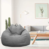 1 x RAW Customer Returns Ghopy bean bag without filling for adults and children, L 90 x 80 cm , giant fabric bean bag, bean bag for living room, for large sofa, large lounger, for indoor and outdoor use - RRP €35.99