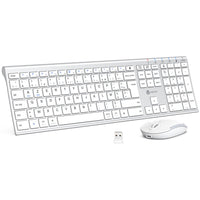 1 x RAW Customer Returns iClever Keyboard Mouse Set Wireless - RRP €69.99