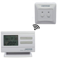 1 x RAW Customer Returns COMPUTHERM Q7RF digital, programmable radio thermostat, wire-free mobile room thermostat for heating, air conditioning underfloor heating, wireless room temperature controller - RRP €69.9