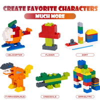 1 x RAW Customer Returns Lekebaby 1500 pieces classic building blocks, suitable for boys and girls aged 6 and over, compatible with all major brands - RRP €38.3