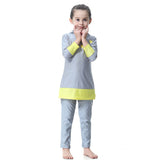 1 x Brand New TianMai Girls Kids Muslim Swimwear Islamic Swimsuit Bathing Suit Burkini Muslim Swimwear N3, 120cm  - RRP €26.99