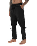 1 x RAW Customer Returns YAOHUOLE Men s Trousers Medieval Gothic Men s Steampunk Men Casual Pants, Black, XXL - RRP €35.19