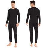 1 x RAW Customer Returns SIHOHAN Men s Thermal Underwear Set, Functional Underwear, Ski Underwear, Thermal Underwear Men Winter with Inner Fleece Black, M  - RRP €20.16