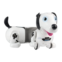 1 x RAW Customer Returns Silverlit YCOO 88586 ROBO DACKEL R by, remote-controlled robot dog, toy dog for children, reacts to movements, fetches his ball, follow me function, 35 cm, white, from 5 years - RRP €35.28